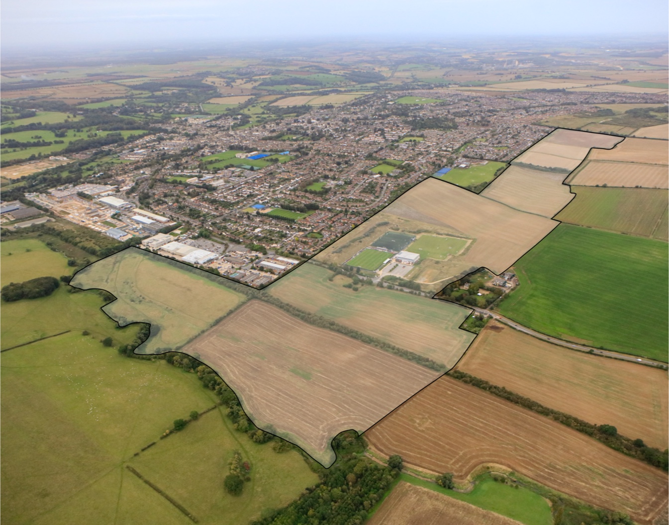 Stamford North aerial
